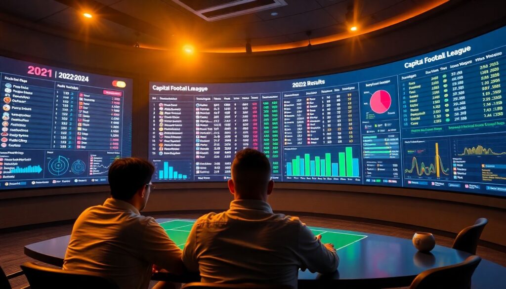 Динамика результатов столичной лиги: таблицы и графики - иллюстрация