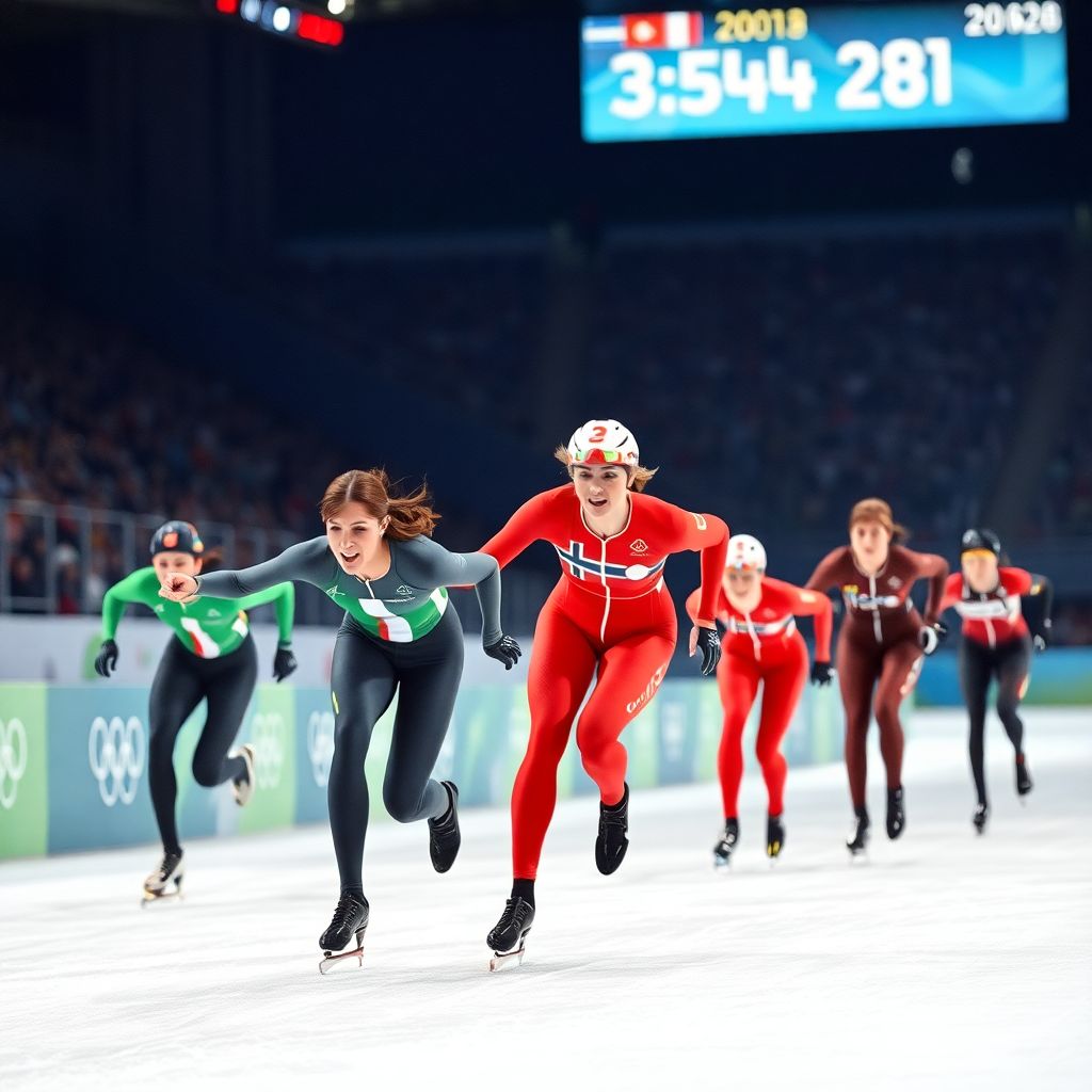 Ксения Коржова финишировала 12-й на 3000 м, золото выиграла Италия в конькобежной гонке