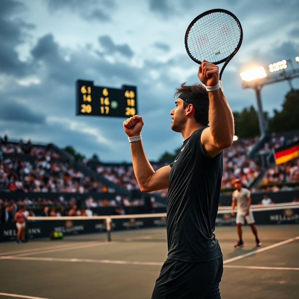 Павел Котов выиграл напряжённый финал в Кобленце и завоевал теннисный титул