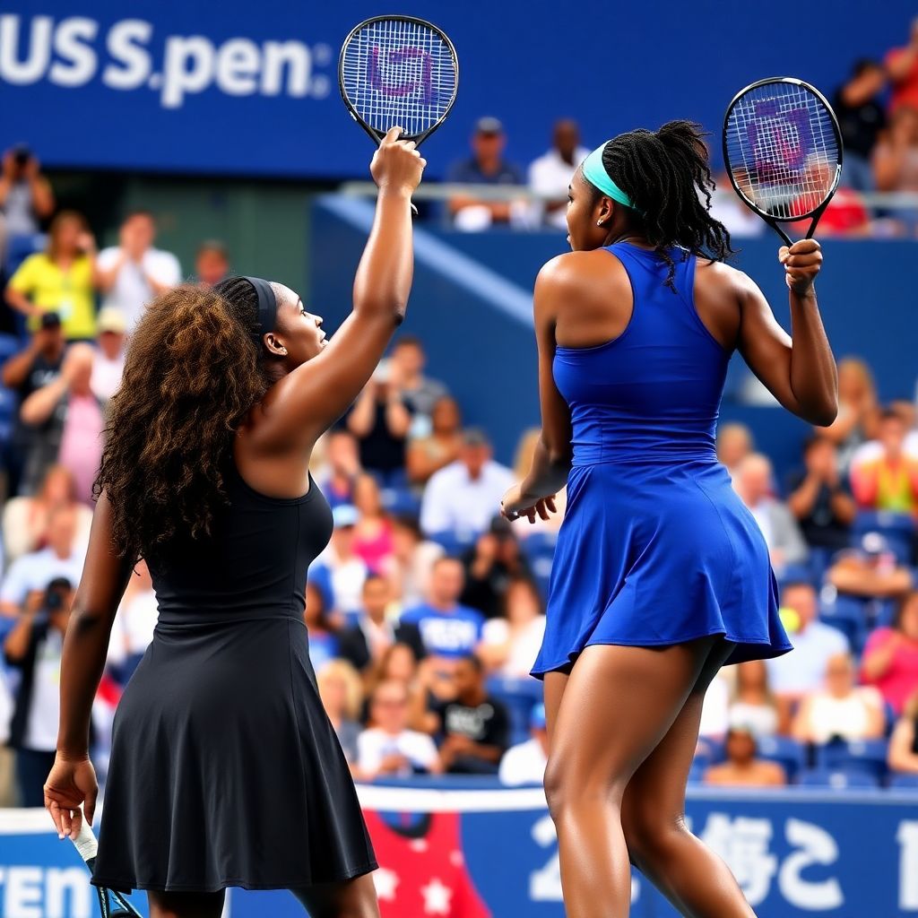 Серена и Винус Уильямс выступят в парном разряде Us open с wild card